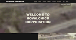 Desktop Screenshot of kovalchickcorp.com