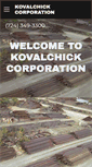 Mobile Screenshot of kovalchickcorp.com